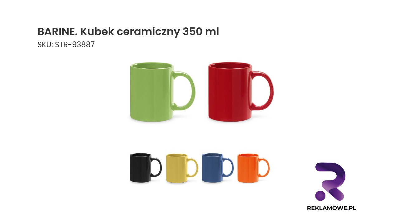 BARINE. Kubek ceramiczny 350 ml BARINE kubek ceramiczny 350 ml