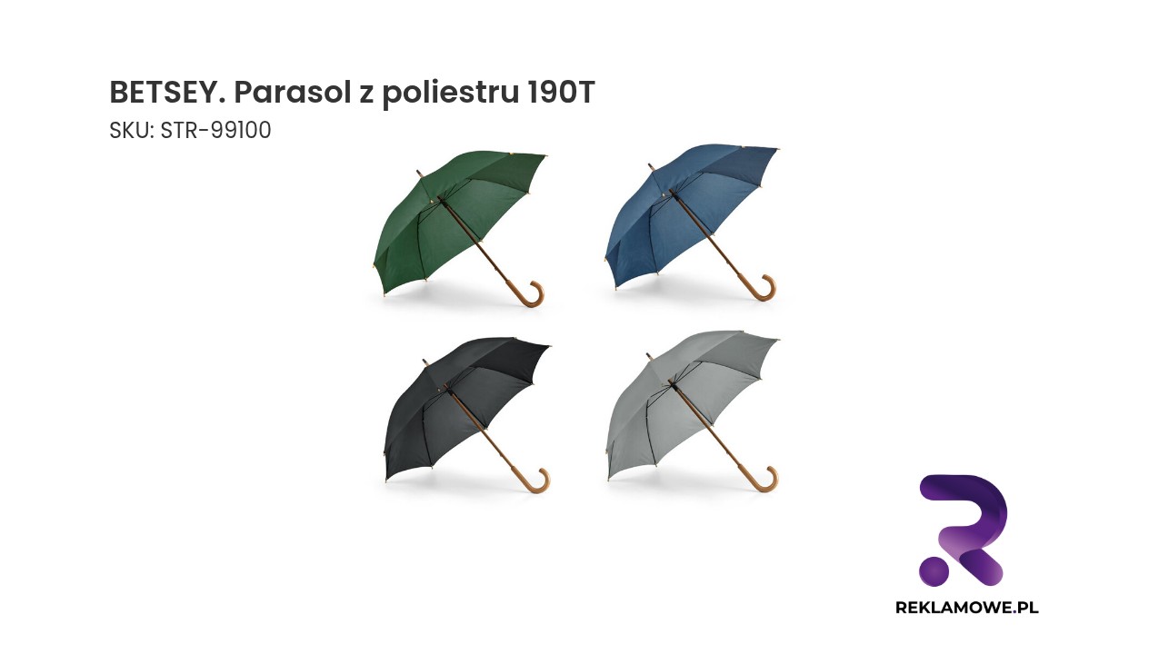BETSEY. Parasol z poliestru 190T BETSEY parasol z poliestru 190T