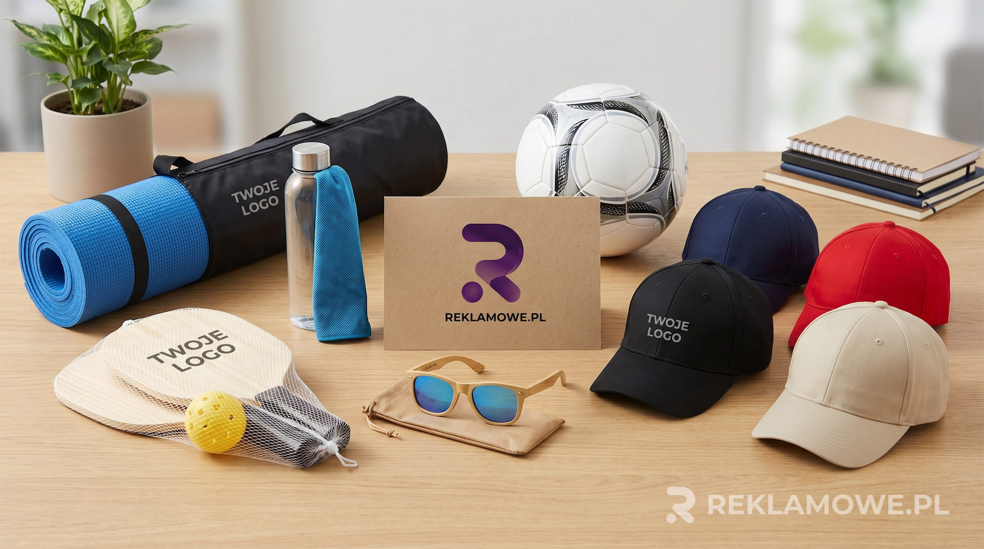 Zestaw popularnych gadżetów reklamowych w Toruniu