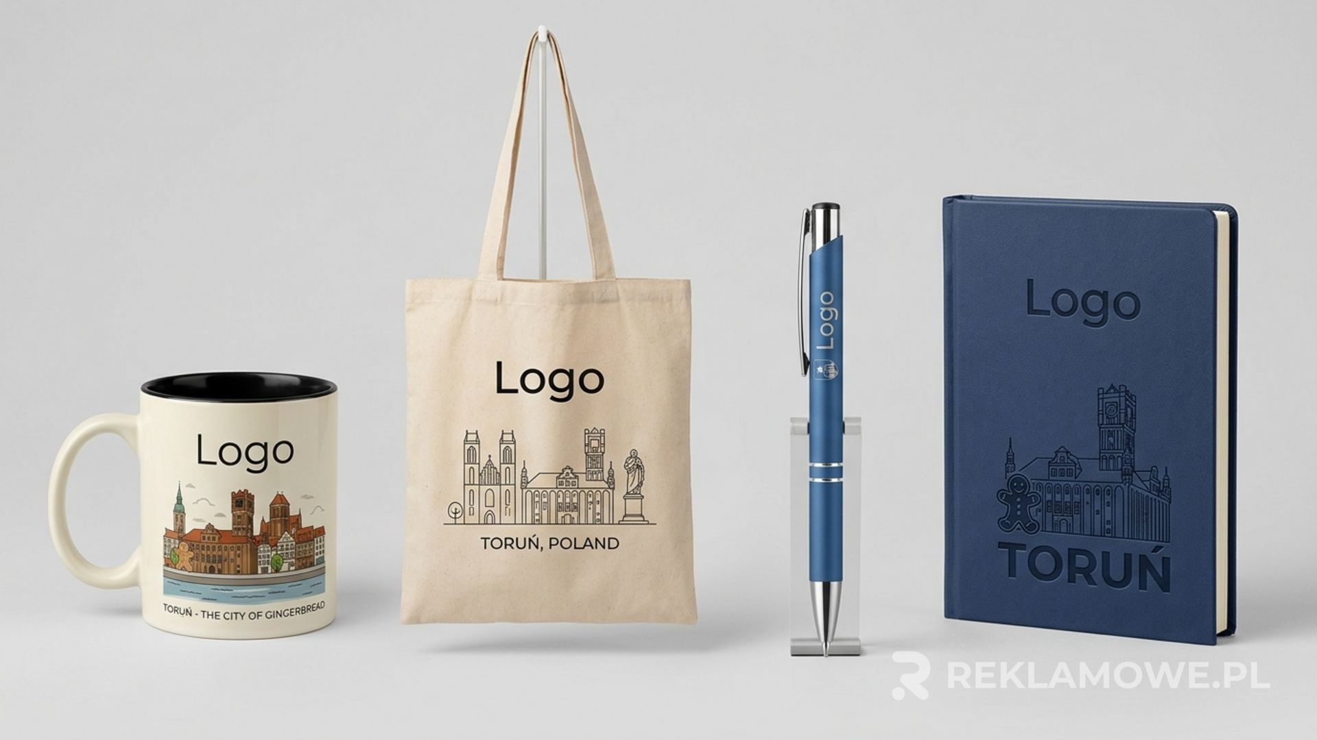 Gadżety reklamowe z logo wspierające spójny branding firmy w Toruniu