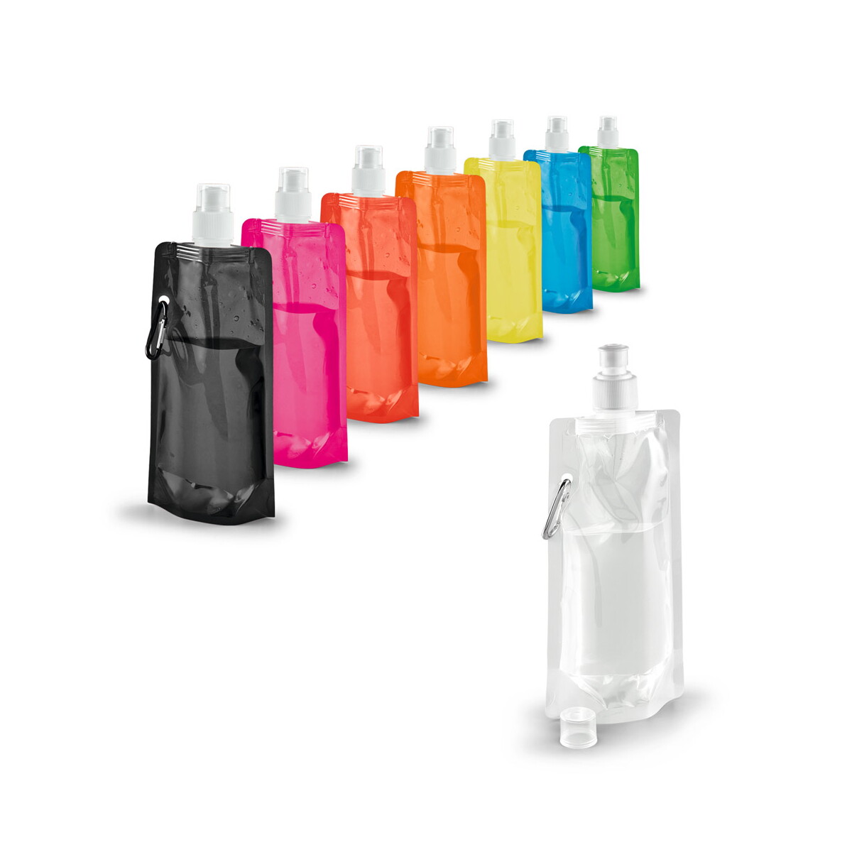 KWILL. Składana butelka PE 460 ml 94612_set