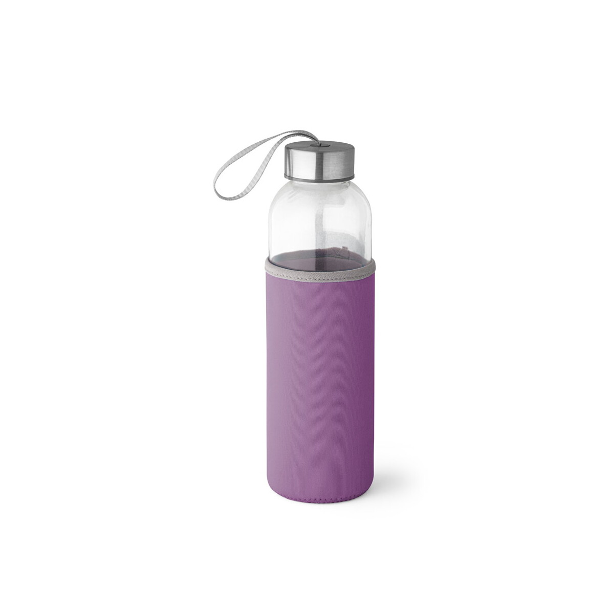 RAISE. Butelka sportowa ze szkła i stali nierdzewnej 520 ml 94646_set